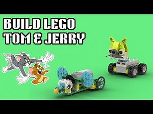 🐱🐭 Let's Build Simple LEGO Tom & Jerry! | Easy Step-by-Step MOC Tutorial for Kids & Beginners 🧱