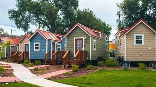Inside new 'affordable' tiny home village where rent starts at just $825