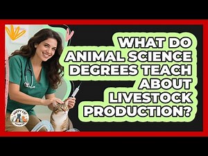 What Do Animal Science Degrees Teach About Livestock Production? - Animal Care Jobs