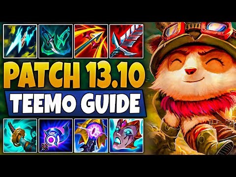 Guide To NEW Items For Teemo In Patch 13.10