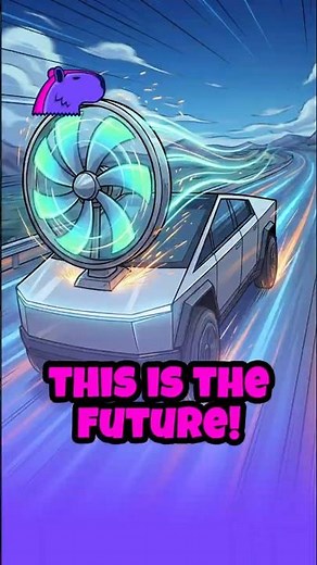 CYBERTRUCK: Infinite Energy Hack? ⚡️🌬️📐