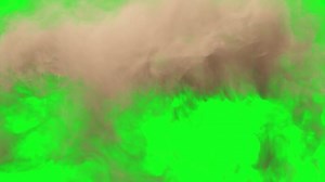 Download Realistic dark smoke explosion effect on Green Screen, Dust Cloud VFX Overlay 4k resolution for free