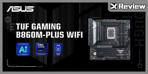 短小精悍！ ASUS TUF GAMING B860M-PLUS WIFI 主機板開箱評測 | 12相80A、全新 PCIe Q-Release 設計、PCIe 5.0、WIFI 7支援 | XFastest News