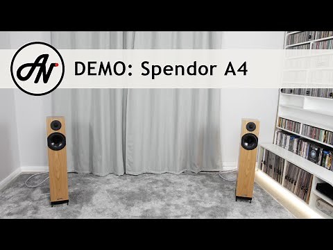 Spendor A4 Speakers - Video Demonstration