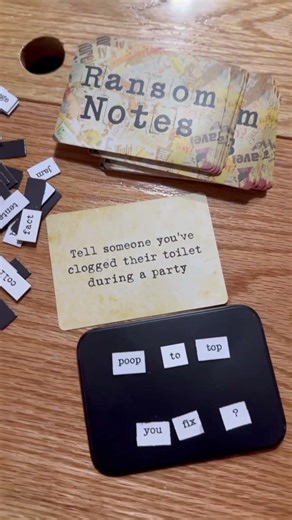How to play Ransom Notes