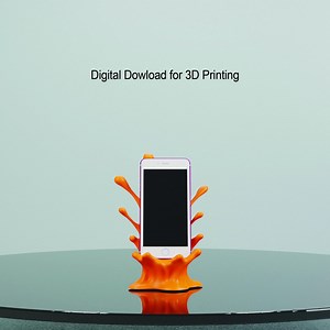 3D Printable Splash Phone Stand: Tech Lover Gift (digital Download) - Etsy