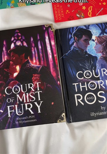 Through Feyre, the world felt magical. Through Rhysand, it was strategy and restraint. Every silence carried protection. Every decision hid sacrifice. Reading ACOTAR is the beginning. Reading Rhysand’s POV changes everything. If Rhysand permanently raised your standards, this duo belongs on your shelf. Check the cart. #acotar #acomaf #rhysandpov #fantasyromance #hardcoverbooks