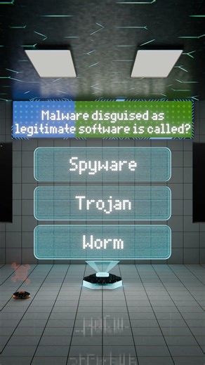 Which malware is disguised as legit software? ☠️