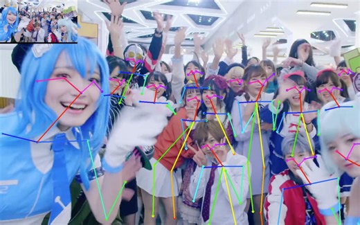 TensorFlow复现openpose识别极乐净土和交织together