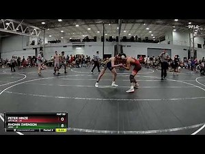 Fight 4 - 165 lbs Rhonin Swenson, LBWC vs Peter Hinze, GPS Blue Columbus Day Duals