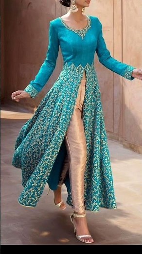 front open slit kurti dress ideas