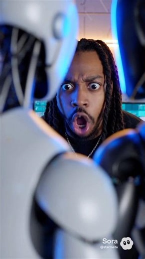 Why is my Robot TALKING about me like that!? 😡 #ai #aiavatar #aivideo #lifeos