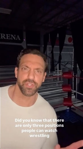 Aron Haddad/Stevens | FKA Damien Sandow | Three. No more, no less. #prowrestling #entertainment #education. | Instagram