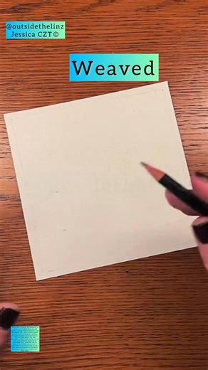 Zentangle how to tangle weaved 🥰✍️ the longer detailed video is on my YouTube channel 👇 . . Find more here👉https://linktr.ee/outsidethelinz . . . . . . . #zentangle #meditativeart #ego #drawing #learnfromme #fyp #outsidethelinz #foryoupage #artist #fyp #outsidethelinz #foryoupage #selfcare #foryou #artistsofinstagram #artistsoninstagram #meditativeart #arttherapy #artastherapy #learnfromme #zenart #art | Outside the LinZ