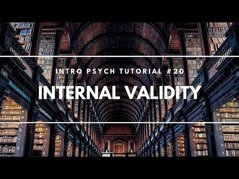 Internal Validity (Intro Psych Tutorial #20)