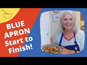 EASY Step-by-Step BLUE APRON Togarashi Shrimp Dinner | Cook With Me