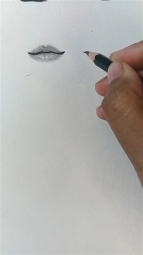 How to draw different lips #drawing #howtodraw #youtubeshorts #art #menggambar #shorts