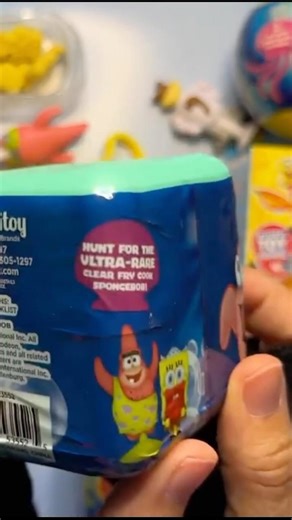 SpongeBob Surprise Toy ASMR 🧽✨ Satisfying Unboxing Shorts