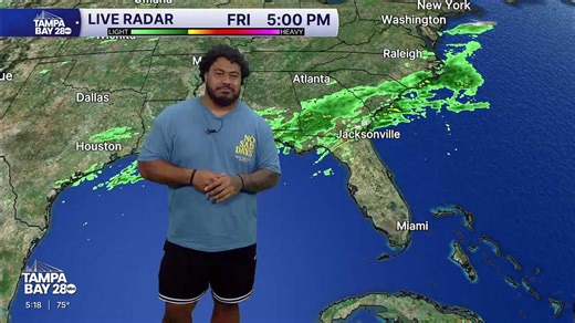 Vita Vea does the weather