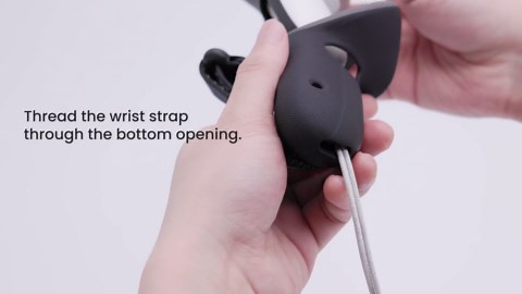 KIWI design Upgraded Controller Grips Protector Compatible with Oculus/Meta Quest 3/3S, Non-Slip Handle Cover with Battery Opening, Accessories Made for Meta