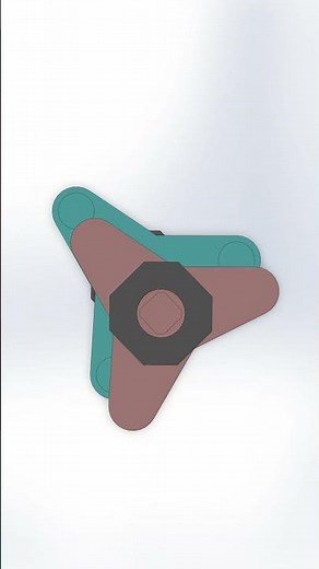 Pin coupling 1 #mechanism #3D printing #STEM #CAD#Solidworks #Relaxing