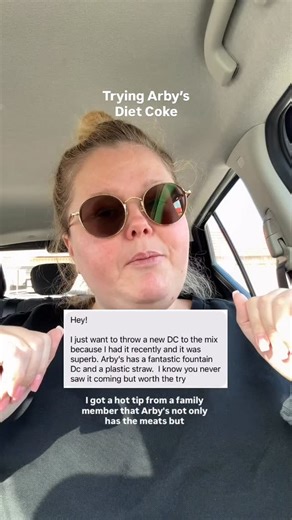 danielle catton on Instagram: "Ok @arbyscanada pop off with the dark horse DC @dietcoke #dietcoke #arbys #tastetest"