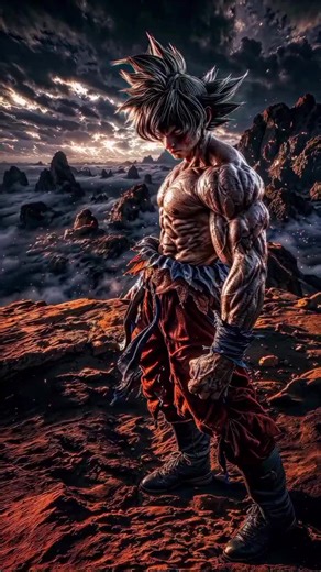 dragón ball Z, guko en su fase de súper saiyajin #dragonballz