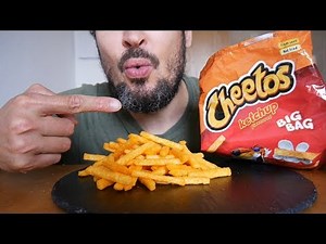 ASMR Crunchy Eating Sounds – Ketchup Cheetos