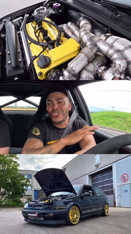 Jamie Sonuga on Instagram: "THE CRAZIEST SIDE WINDER TURBO SET UP 😳 @turboelite_com’s INSANE MK3 VR6 TURBO OWNED BY @_turbo_pati_elite_ ..800BHP FRONT WHEEL DRIVE 😳😆🙌🏽 FULL VIDEO NOW LIVE #vw #golf #vr6 #turbo #turboelite #boost"