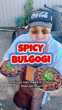 How to make Authentic Spicy Bulgogi