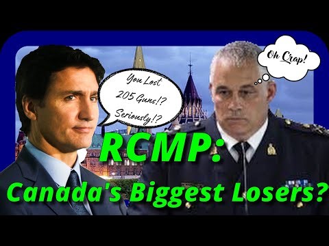 Shocking Revelations! RCMP Lose Hundreds of Deadly Weapons!