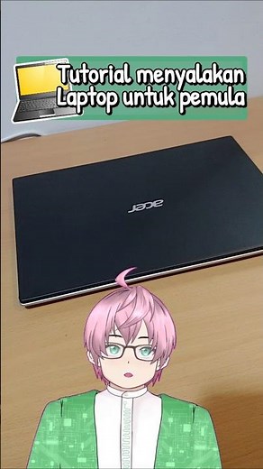 💻 Cara Menyalakan Laptop untuk pemula #tutorial #laptop #komputer #windows #vtuberindonesia