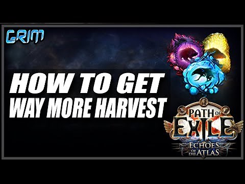 [PoE 3.13] How To Get WAY MORE Harvest Spawns In Your Maps!