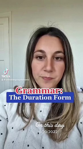 50K views · 1K reactions | The duration form explained #oldbutgold#englishgrammar #inglese #ingleseperitaliani | Aurora's Online Language Lessons | Facebook