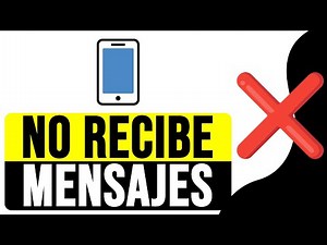 SOLUCIÓN: Tu TELÉFONO NO RECIBE MENSAJES de Texto 2025 | Problema al Enviar SMS