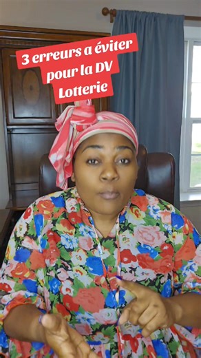 La DV LOTTERIE OUVRE DANS QUELQUES JOURS ERREURS À ÉVITER #followerseveryonehighlights #everyone #followers #ALAUNE #toutlemonde #following #followme #CulturalHeritage #JSK | Maureen L'Africaine Officiel