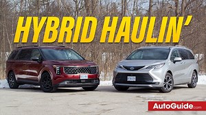 2025 Toyota Sienna Hybrid vs 2025 Kia Carnival Hybrid...