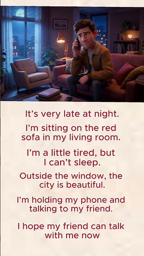 Slow & Easy English for Beginners | Late Night English Story🌙 #easyenglisheveryday #english
