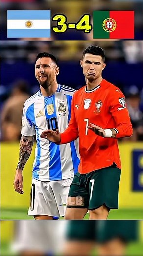 CR7 vs Messi An Unbelievable Match That Shocked Football