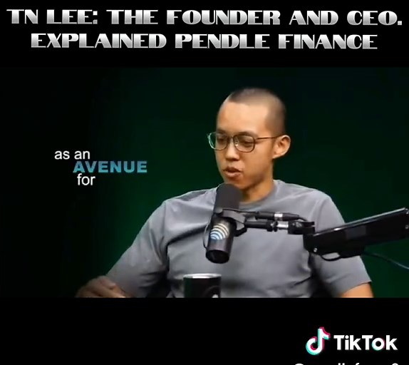 Pendle Finance: Insights from CEO TN Lee