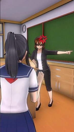 The teachers were so dramatic.. | Yandere Simulator #yanderesimulator #yanderesim #fyp #shorts