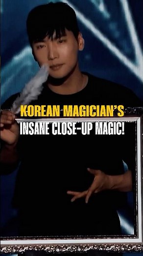 Korean Magician’s INSANE Close Up Magic