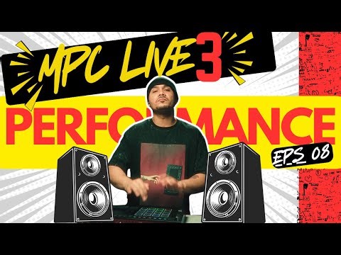 No tutorial, No talking — MPC Live 3 Hip Hop Beat Set (10 min set) | EP08