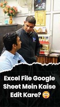 How To Edit Excel File Without Opening Excel #mybigguide #excel #computer