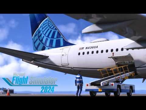 FS2024 | Gusty Landing into Milwaukee | Fenix A320