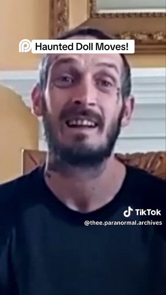 Couple capture haunted doll move on camera. Do you think this doll is haunted? You have a paranormal story you would like to share? Sumbit it to iur forums. Link in bio! #scary #doll #haunted #paranormal #paranormalarchives #fyp