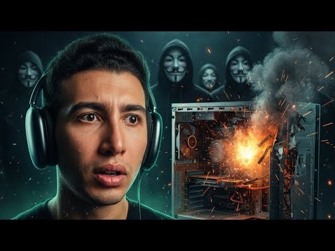 كمبيوتر مكشوف 24 ساعة للهاكرز | هجمات حقيقية