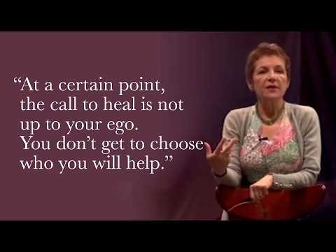 Caroline Myss – You don’t get to choose who you will help