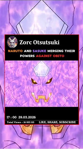 NARUTO and SASUKE merging POWERS vs OBITO 😱