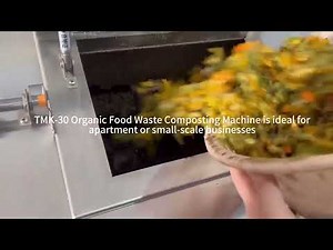 TMK-30 Organic Kitchen Food Waste Composting Machine - 30KGS/24H